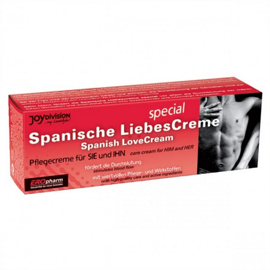 Joydivision EROpharm Spanish Love Cream 40ml - Maple Wellness Supplements