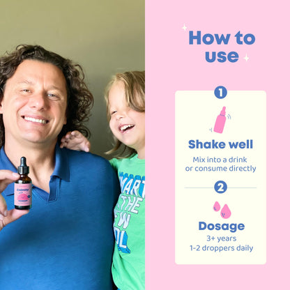 JoySpring Calmify Magnesium Citrate Liquid for Kids - Sugar-Free, Gluten-Free Calming Supplement with Chamomile - Maple Wellness Supplements