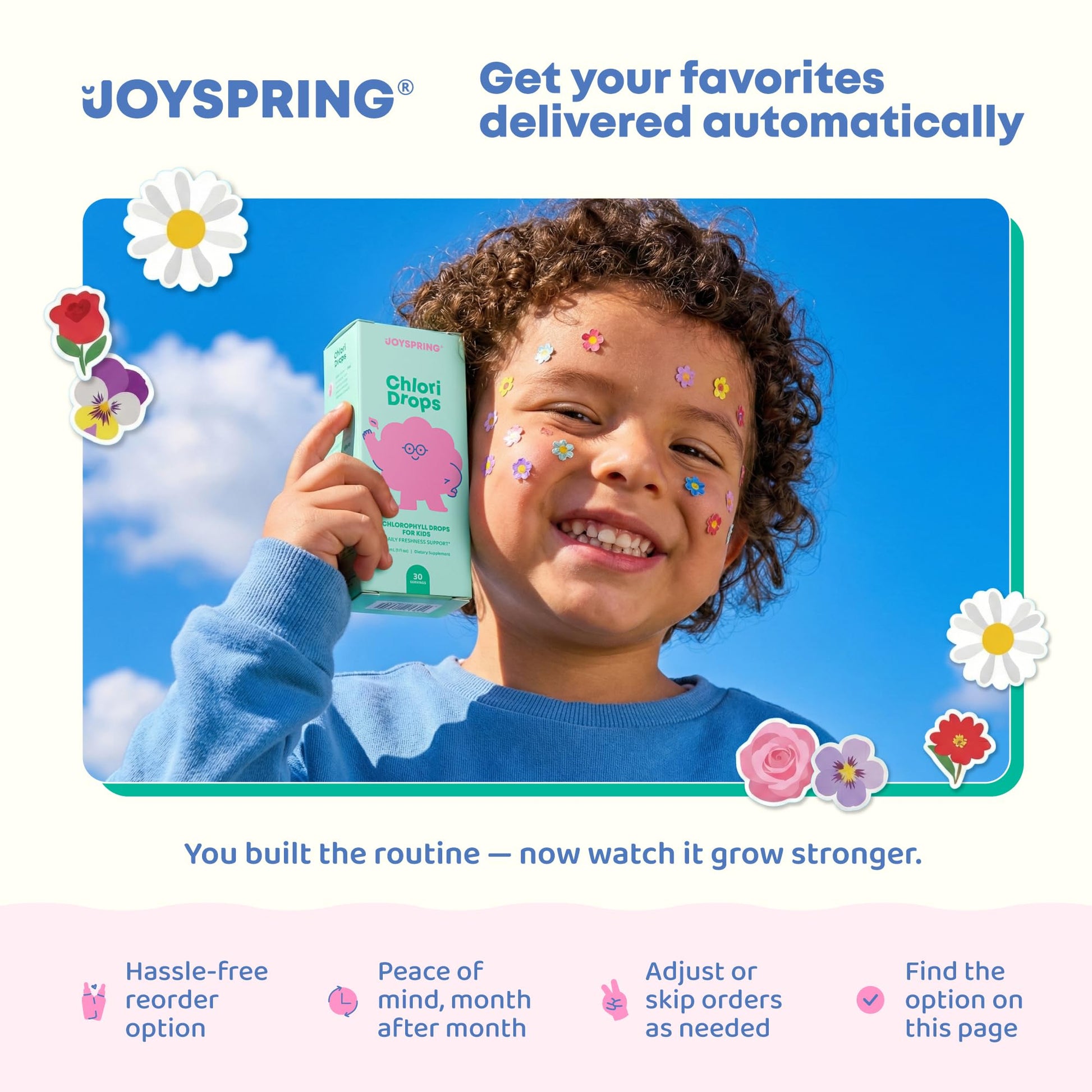 JoySpring Mood Magic for Kids – Natural Mood Support Pixie Sticks Candy with Saffron Extract, Magnesium Citrate & Vitamin D3 - Maple Wellness Supplements