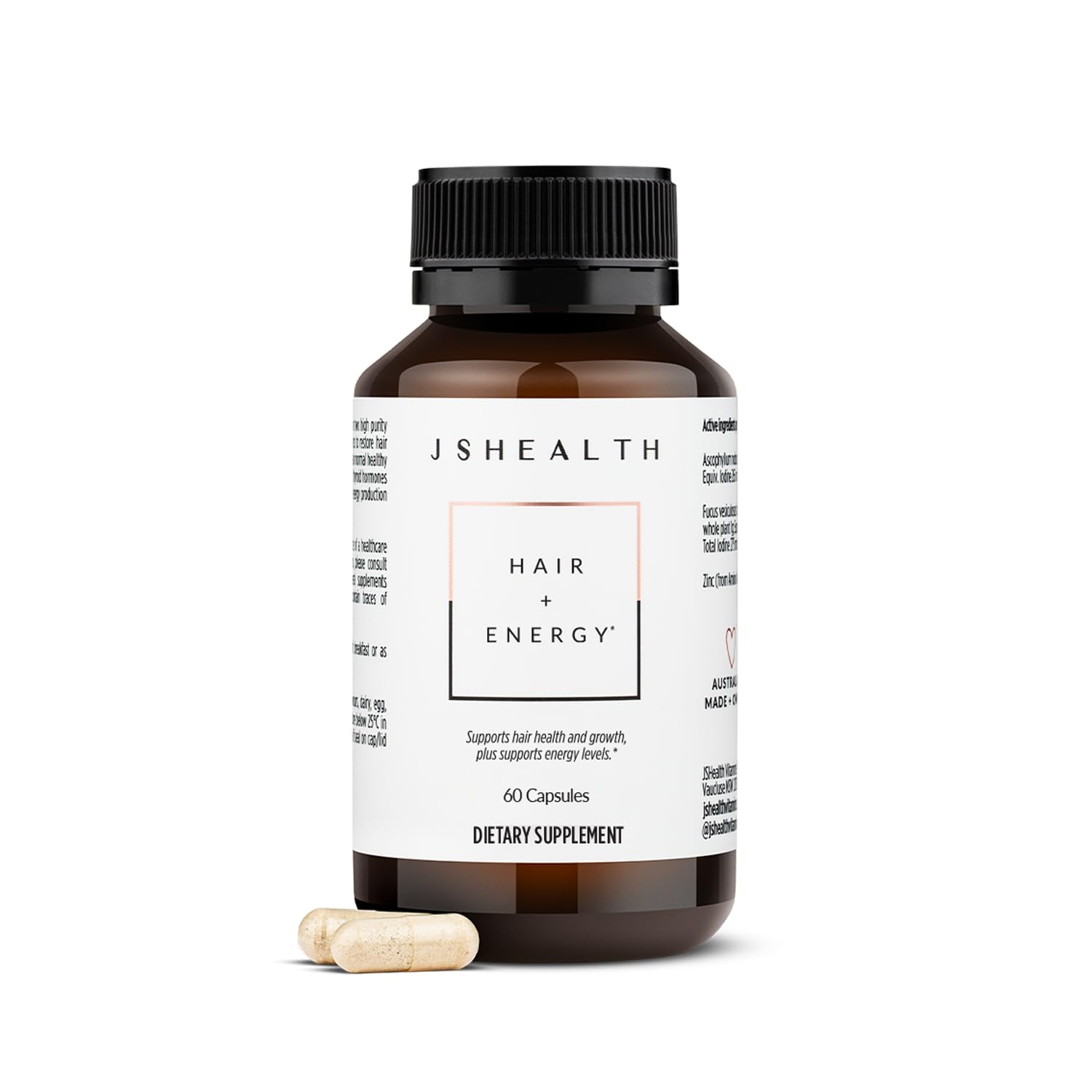 JSHealth Magnesium Supplement for Sleep. 400mg Triple-Form Glycinate, Citrate, Amino Acid Chelate - Maple Wellness Supplements