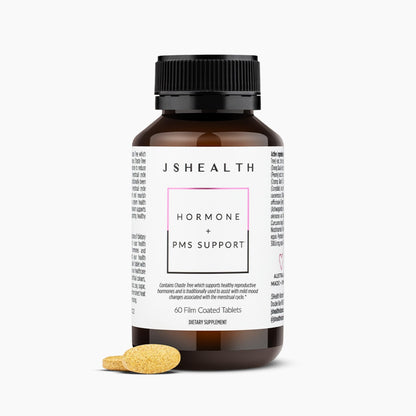 JSHealth Vitamins Hormone Balance for Women and PMS Support Supplement - Premenstrual Symptom Relief with Vitamins B3, B6 & Magnesium (60) - Maple Wellness Supplements