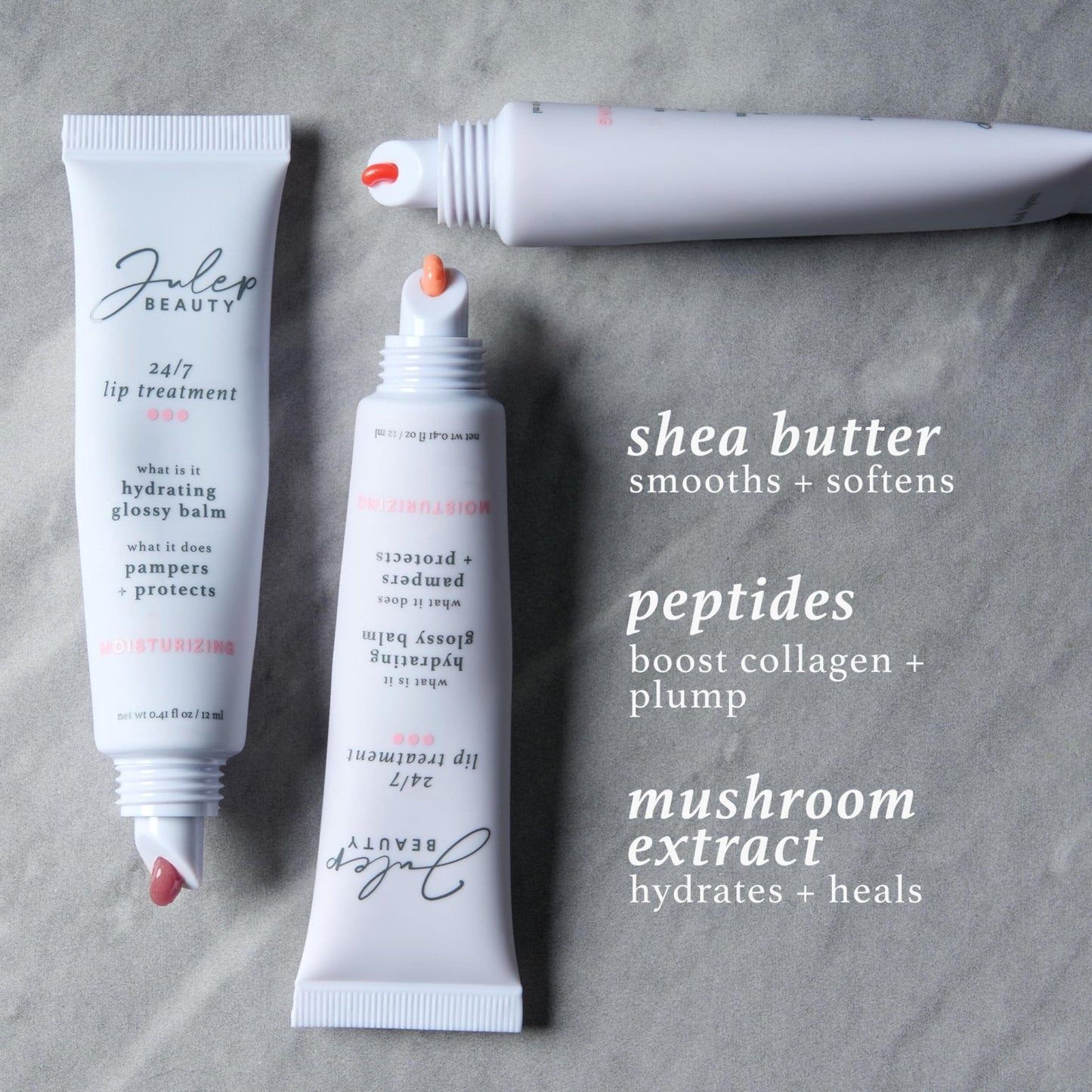 Julep 24/7 Lip Treatment – Hydrating & Glossy Lip Balm and Lip Sleeping Mask with Shea Butter - Maple Wellness Supplements