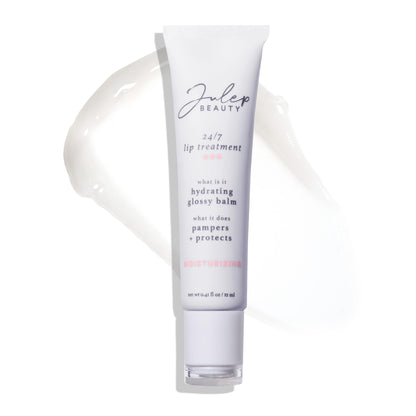 Julep 24/7 Lip Treatment – Hydrating & Glossy Lip Balm and Lip Sleeping Mask with Shea Butter – Moisturize - Maple Wellness Supplements