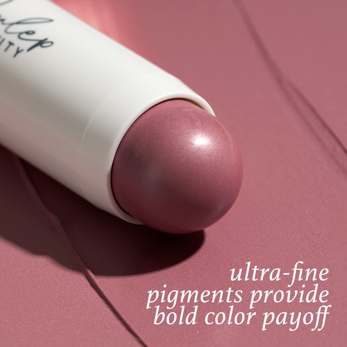 Julep Skip The Brush Cream to Powder Blush Stick - Muted Mauve - Blendable and Buildable Color - 2-in-1 Blush and Lip Makeup Stick - Maple Wellness Supplements
