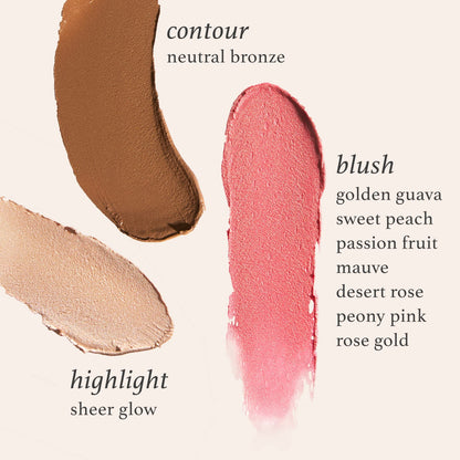 Julep Skip The Brush Cream to Powder Blush Stick - Muted Mauve - Blendable and Buildable Color - 2-in-1 Blush and Lip Makeup Stick - Maple Wellness Supplements