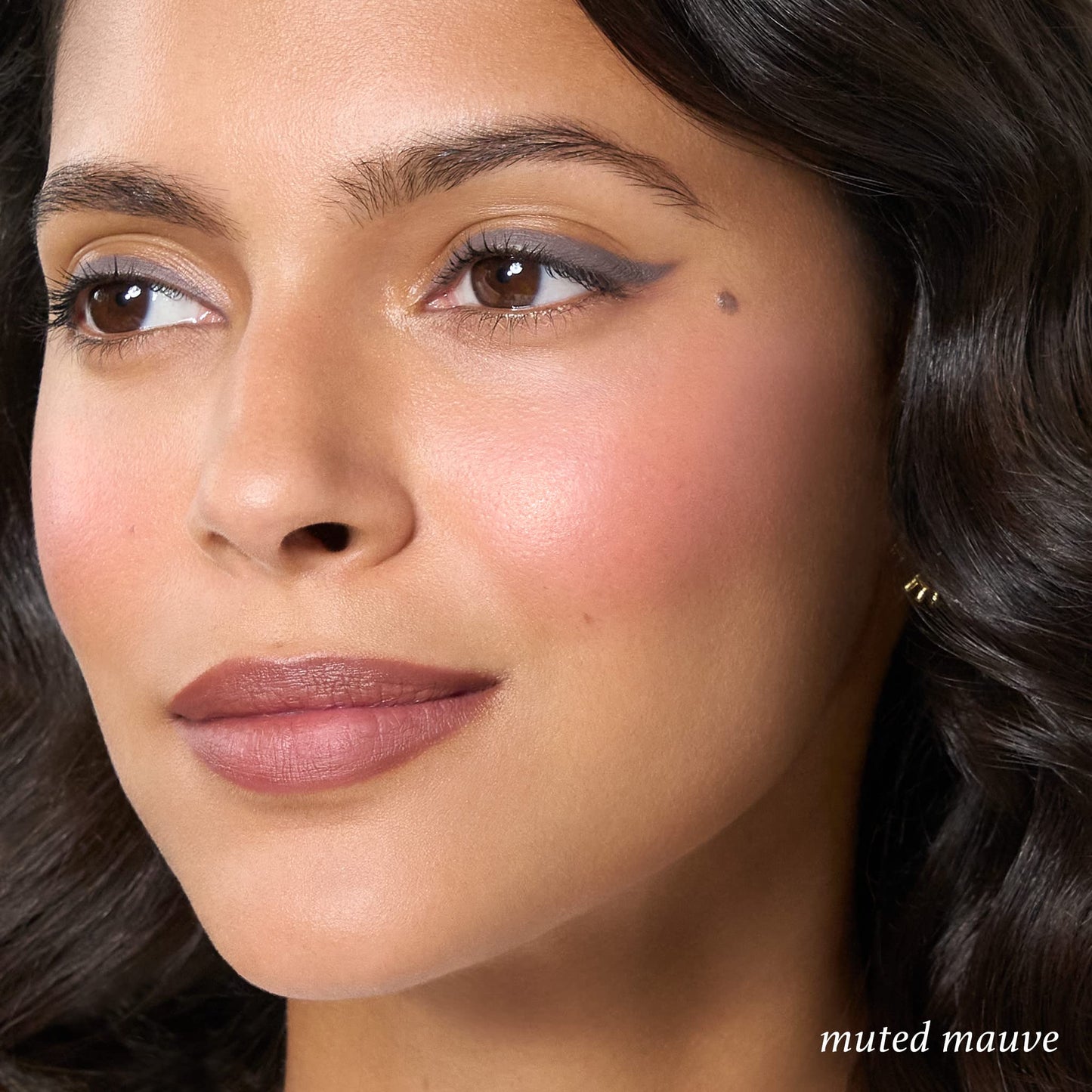 Julep Skip The Brush Cream to Powder Blush Stick - Muted Mauve - Blendable and Buildable Color - 2-in-1 Blush and Lip Makeup Stick - Maple Wellness Supplements