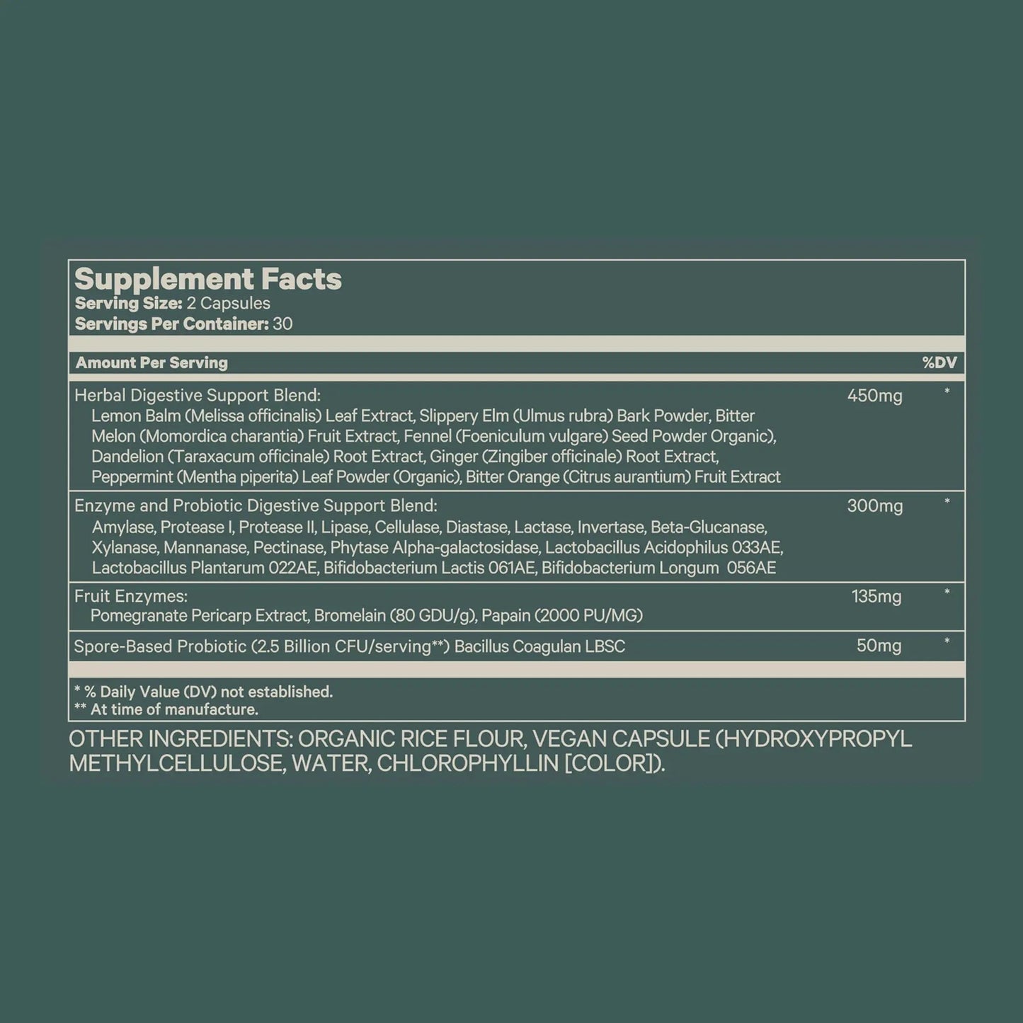 Juna Digestive Enzymes + Probiotic — 3-in-1 Daily Gut Support for Bloat Relief, Smooth Digestion & Microbiome Balance | 15 Enzymes, 5 Probiotics, 8 Botanicals | Vegan, 3rd-Party Tested | 60 Capsules - Maple Wellness Supplements