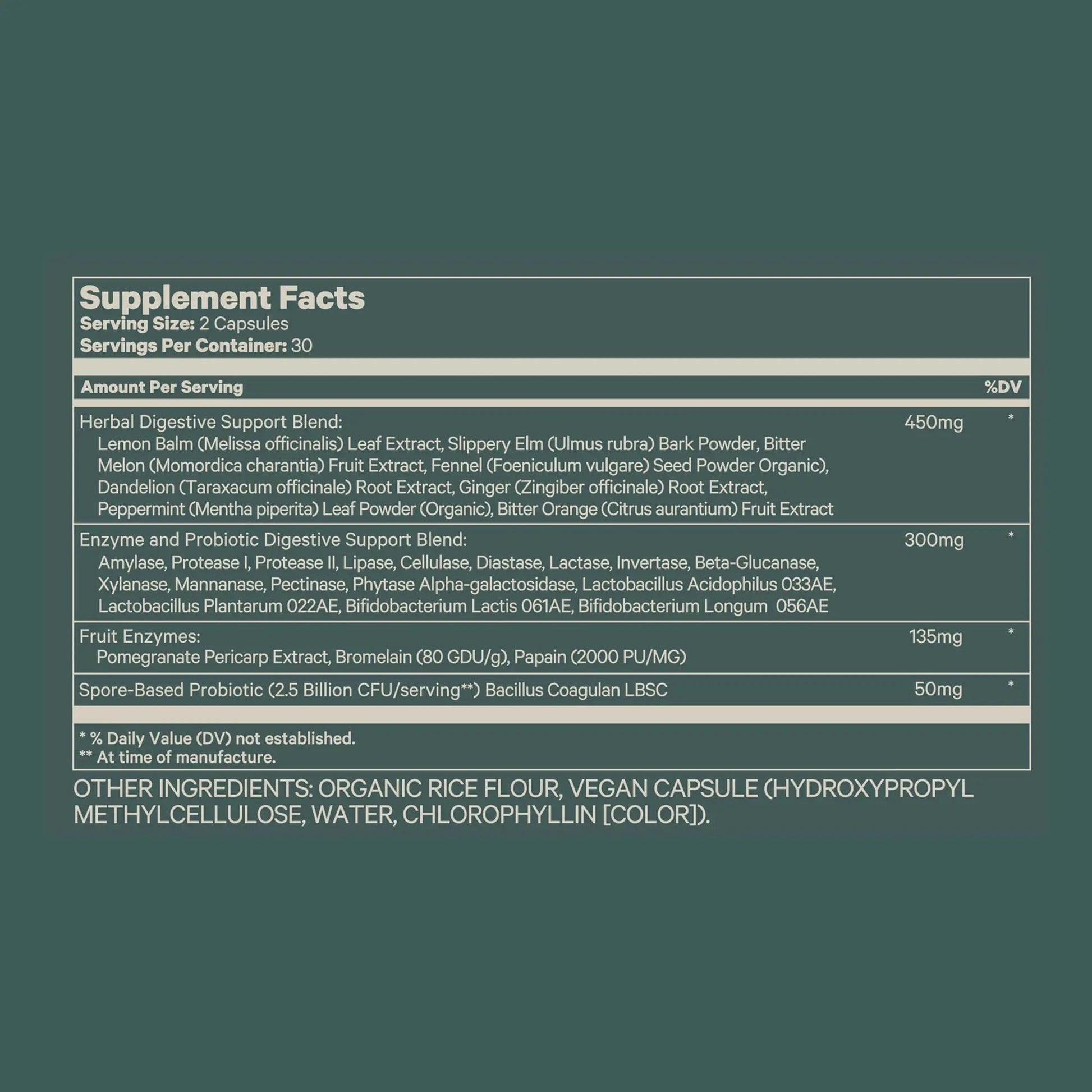 Juna Digestive Enzymes + Probiotic — 3-in-1 Daily Gut Support for Bloat Relief, Smooth Digestion & Microbiome Balance | 15 Enzymes, 5 Probiotics, 8 Botanicals | Vegan, 3rd-Party Tested | 60 Capsules - Maple Wellness Supplements