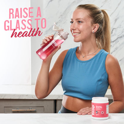 JUNP Electrolytes Powder No Sugar No Carbs, Wild Berry Fruit Flavor Keto Electrolyte Drink Mix - Potassium & Salt Hydration Powder Electrolytes, Zero Calorie Sugar Free Electrolyte Powder, 90 Servings - Maple Wellness Supplements