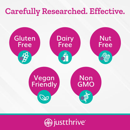 Just Thrive UT123 - Supports Urinary Tract Health for Women - Made with Cranberry, 60 Capsules - Maple Wellness Supplements