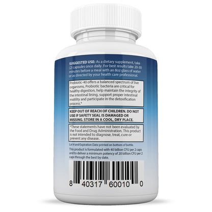 Justified Laboratories (3 Pack) Fungus Defend Max Pills 40 Billion CFU Probiotic 180 Capsules - Maple Wellness Supplements