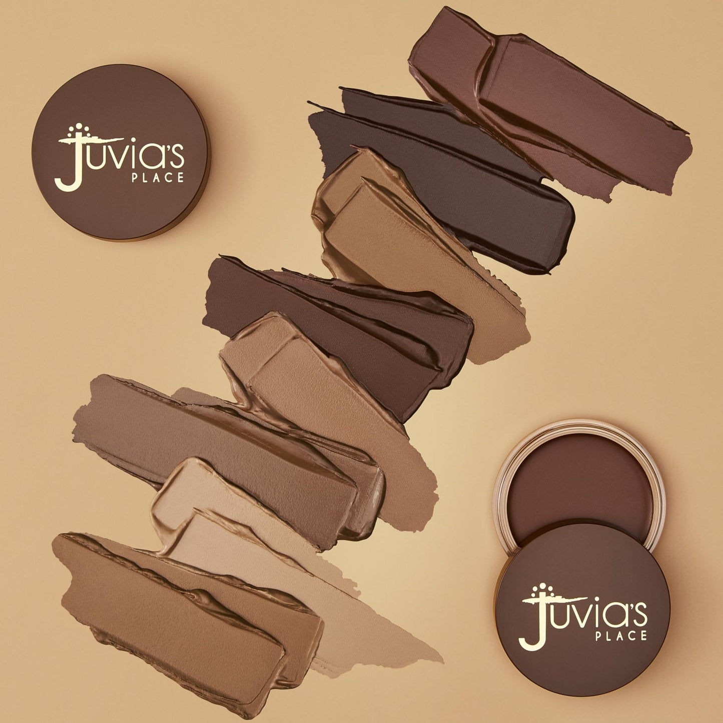 Juvia's Place Bronzed Cream Bronzer - Buttercream - Smooth Cream Bronzer Pot for Sun-Kissed Glow & Warmth, Buildable & Blendable Makeup Contour with Long-Lasting Matte Shimmer Finish, Highly Pigmented - Maple Wellness Supplements
