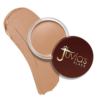 Juvia's Place Bronzed Cream Bronzer - Buttercream - Smooth Cream Bronzer Pot for Sun-Kissed Glow & Warmth, Buildable & Blendable Makeup Contour with Long-Lasting Matte Shimmer Finish, Highly Pigmented - Maple Wellness Supplements
