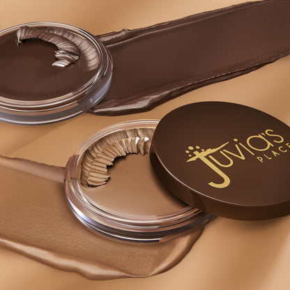 Juvia's Place Bronzed Cream Bronzer - Cocoa - Smooth Cream Bronzer Pot for Sun-Kissed Glow & Warmth, Buildable & Blendable Makeup Contour with Long-Lasting Matte Shimmer Finish, Highly Pigmented - Maple Wellness Supplements