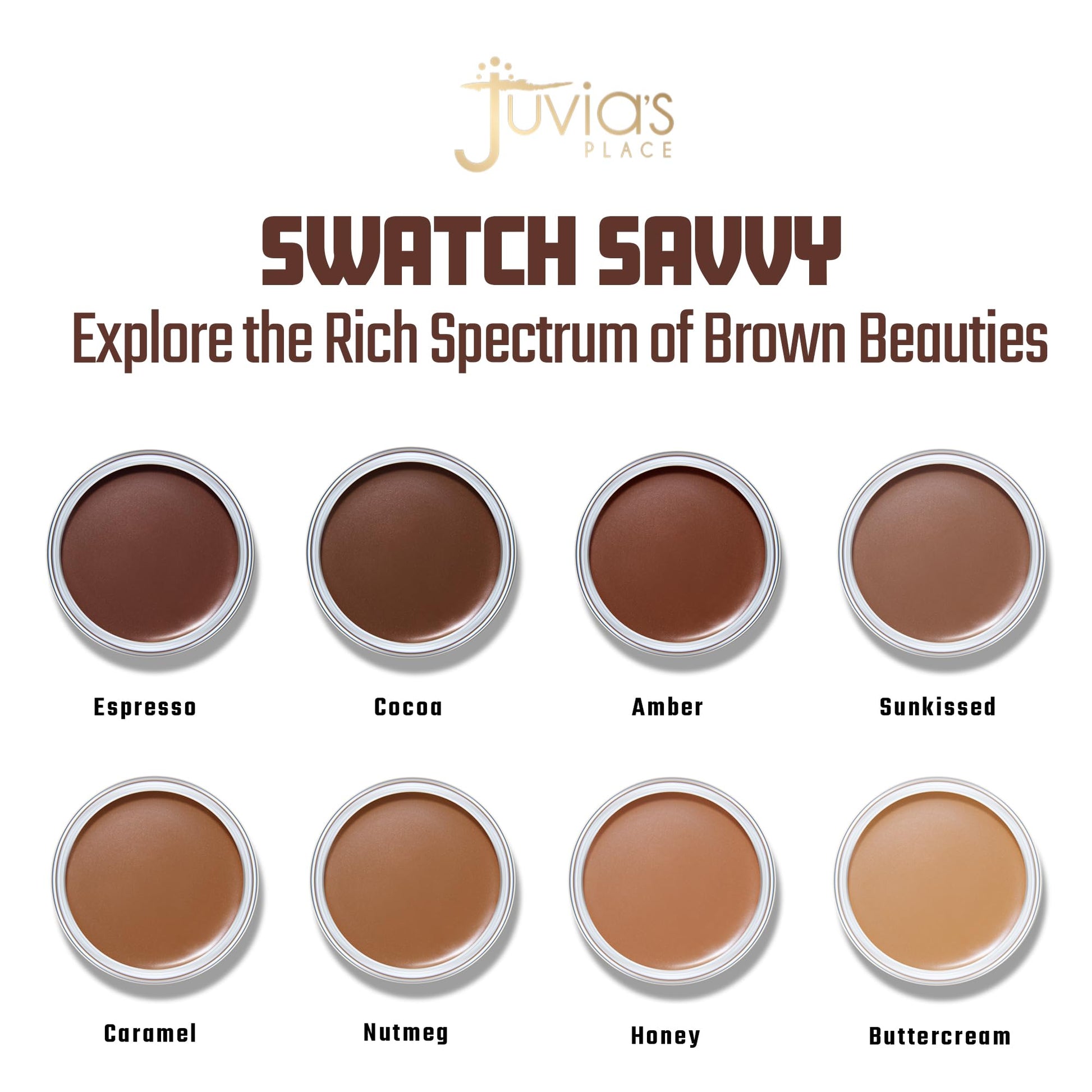 Juvia's Place Bronzed Cream Bronzer - Sunkissed - Smooth Cream Bronzer Pot for Sun-Kissed Glow & Warmth, Buildable & Blendable Makeup Contour with Long-Lasting Matte Shimmer Finish, Highly Pigmented - Maple Wellness Supplements