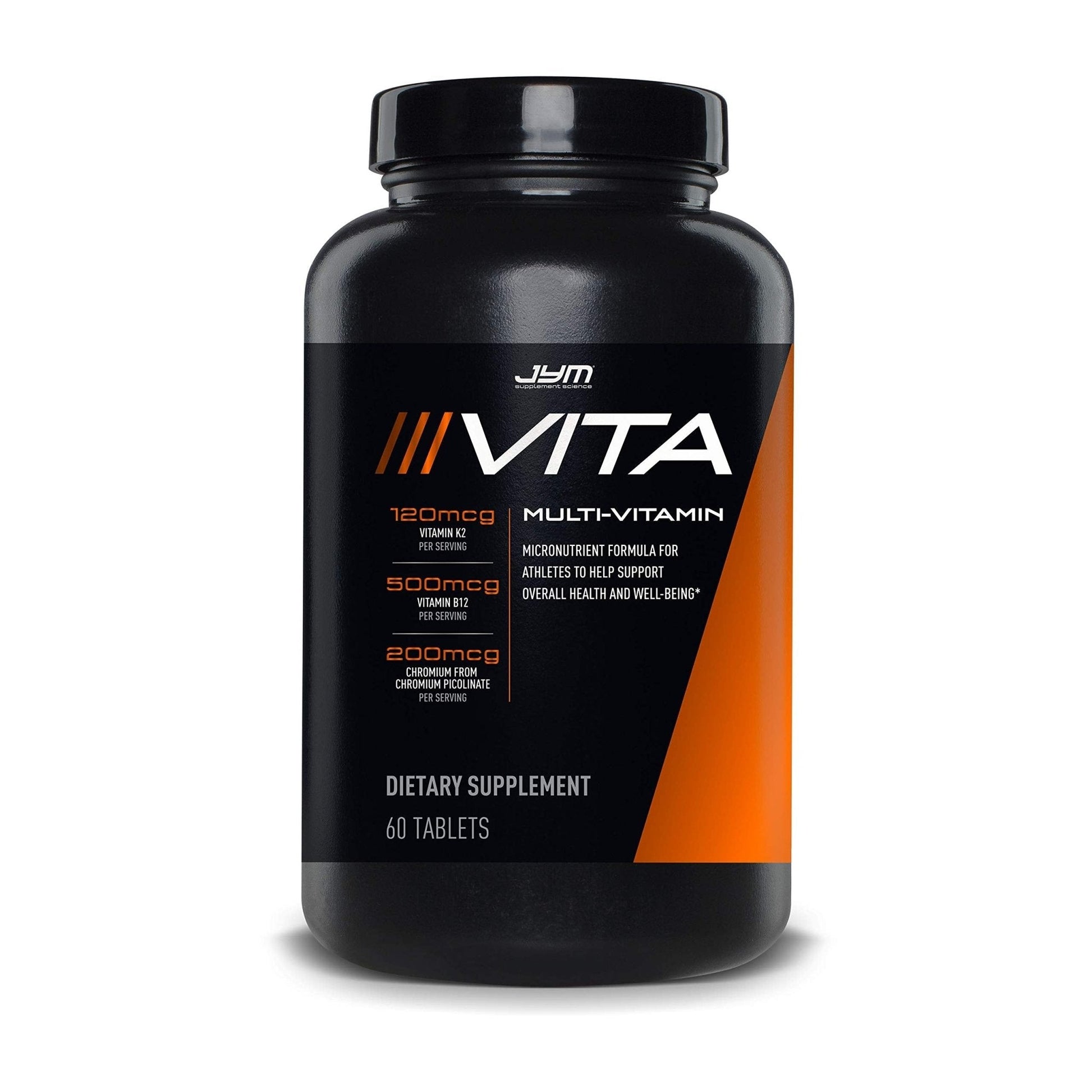 JYM Supplement Science PRO JYM 45 Servings - Tahitian Vanilla Bean & tamin & Mineral Support, Vitamin A, C, B6, B12, E, K, Boron, Biotin, Potassium 60 Tablets - Maple Wellness Supplements
