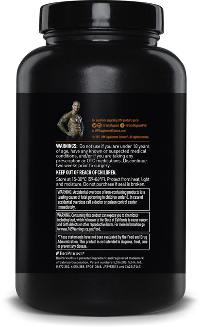 JYM Supplement Science Vita JYM Sports Multivitamin & Mineral Support, Vitamin A, C, B6, B12, E, K, Boron, Biotin, Potassium 60 Tablets - Maple Wellness Supplements