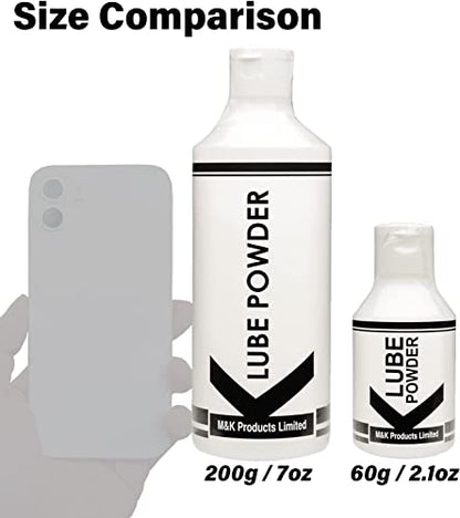 K Lube Powder 7oz / 200g, Made in UK - Maple Wellness Supplements