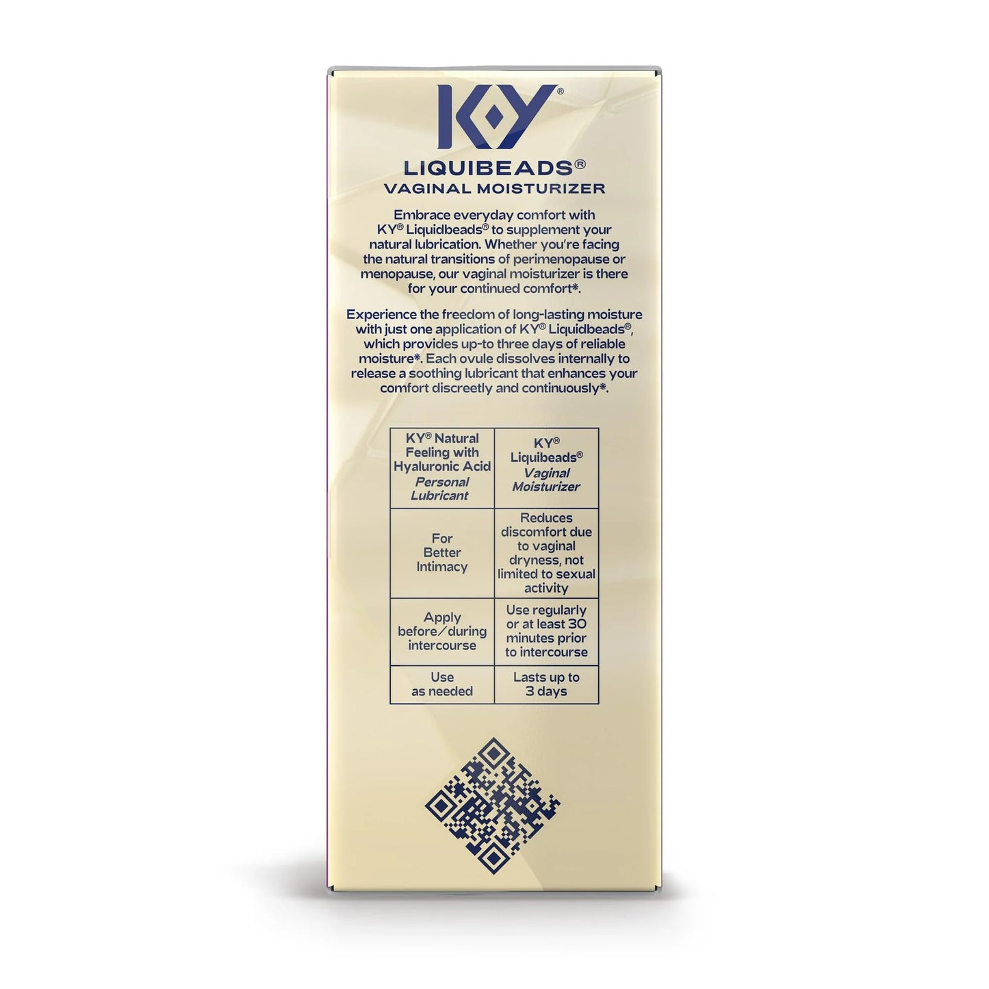 K-Y Liquibeads Vaginal Moisturizer for Women, Silicone Lube Vaginal Suppository, Vaginal Lubricant Helps Reduce Pain Due to Vaginal Dryness, 6 Vaginal Suppositories & 6 Vaginal Applicators - Maple Wellness Supplements