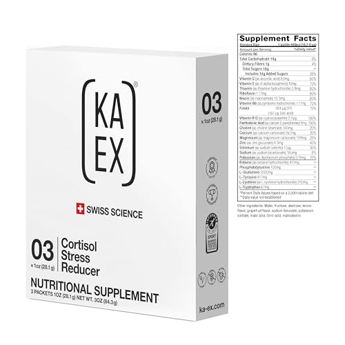 KA EX - Cortisol Stress Reducer for Athletes | Post-Workout Recovery Gamechanger | Clinically Tested and Trusted by Thousands of Pro Athletes | Swiss Science I Vegan (3 Pack) - Maple Wellness Supplements