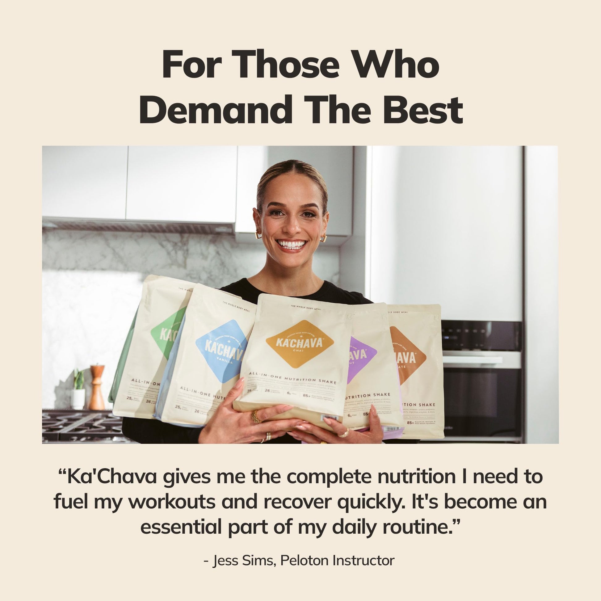 Ka’Chava All-In-One Nutrition Shake Blend, 5 Flavor Sample Pack, 5 Servings, 85+ Superfoods & Nutrients, Meal Replacement, Greens Plant-Based Superfood Powder Protein Drink, Digestive Enzymes & Probiotics, Vegan Dairy Gluten Free - Maple Wellness Supplements