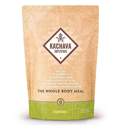 Ka’Chava All-In-One Nutrition Shake Blend, Matcha, 85+ Superfoods, Nutrients & Plant - Maple Wellness Supplements