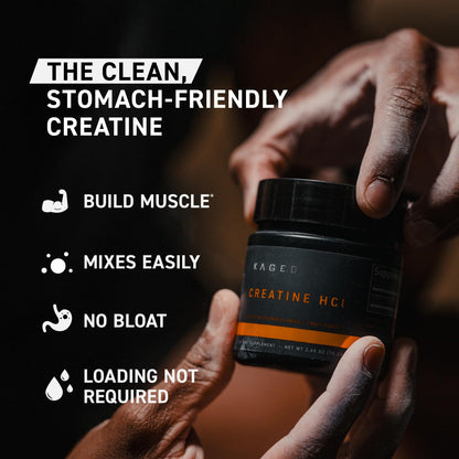 Kaged Creatine HCl Capsules | 7X Concentrated vs Mono | Muscle Building & Recovery | High Absorption | No Bloating | Creatine for Men & Women - Maple Wellness Supplements