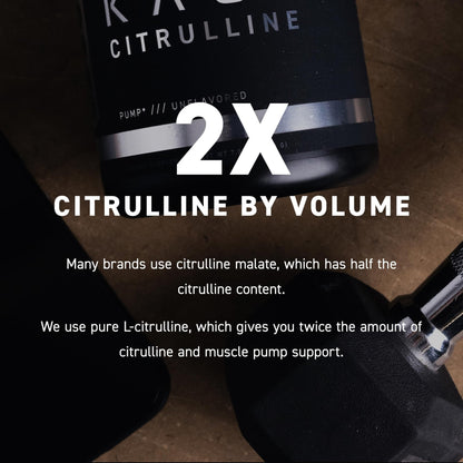 Kaged L-Citrulline Powder | Unflavored | Enhanced Pumps | Improve Muscle Vascularity | Nitric Oxide Booster | Supplements for Men & Women | 100 Servings - Maple Wellness Supplements
