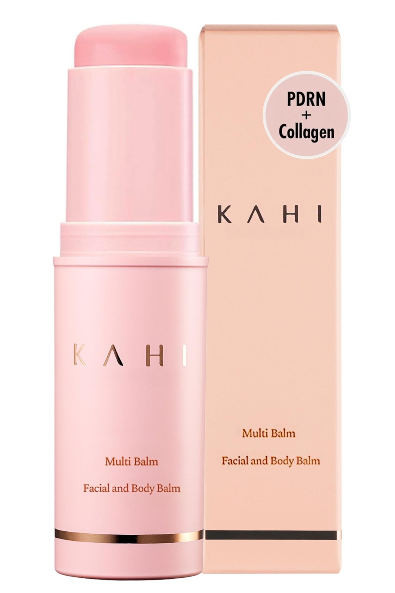 KAHI Wrinkle Bounce Multi Balm Stick | PDRN Collagen Wrinkle Stick | Korean Skin Care |All-in-One Hydrating Lip Balm Eye Cream Neck Cream Make Up Base & Face Mist Moisture Balm - Maple Wellness Supplements