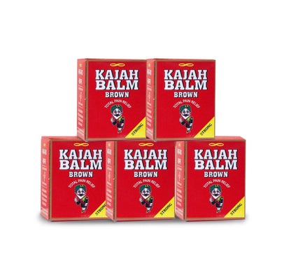 Kajah Brown Balm 10Gms (Pack of 5) - Maple Wellness Supplements