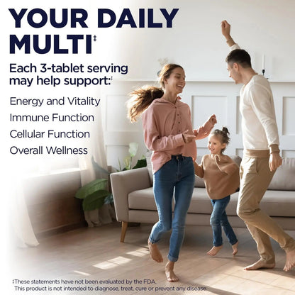 KAL® Enhanced Energy Multivitamin | Whole Food Based Vitamins & Minerals w/ Antioxidants, Digestive Enzymes & Natural Carotenoids | 180 Capsules - Maple Wellness Supplements