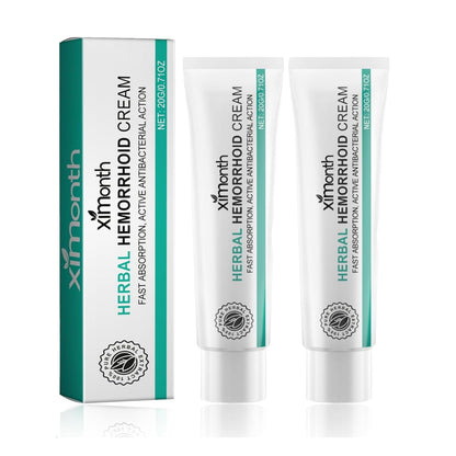 KANBHE Hemorrhoid Cream, Herbal Hemorrhoid Cream, Natural Hemorrhoid Ointment, for Men and Women Hemroid Creams (2PCS) - Maple Wellness Supplements