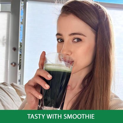 Kate Naturals Organic Spirulina Powder for Immune Support and Antioxidants. Nutrient Dense Superfood Supplement - Maple Wellness Supplements