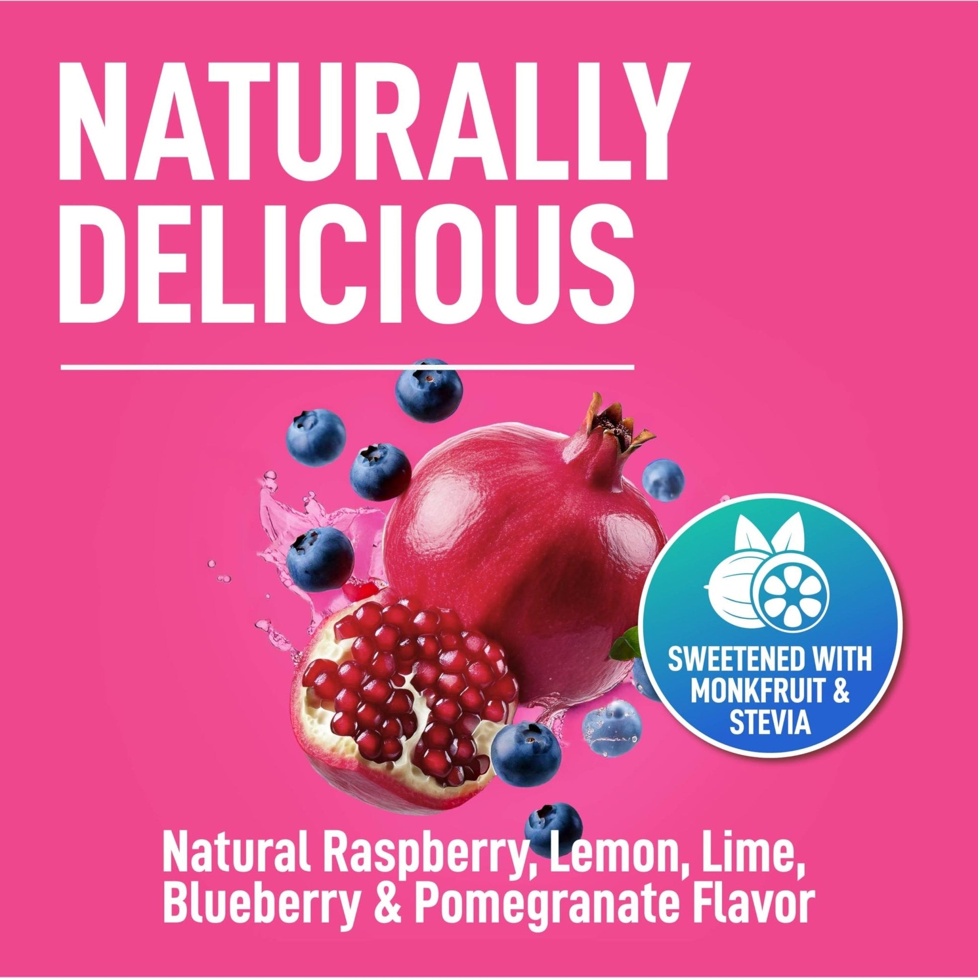 Keppi Electrolytes Powder Packets – Blueberry Pomegranate 30 Servings – No Sugar Hydration Supplement with Potassium, Magnesium, Sodium – Keto, Vegan - Maple Wellness Supplements