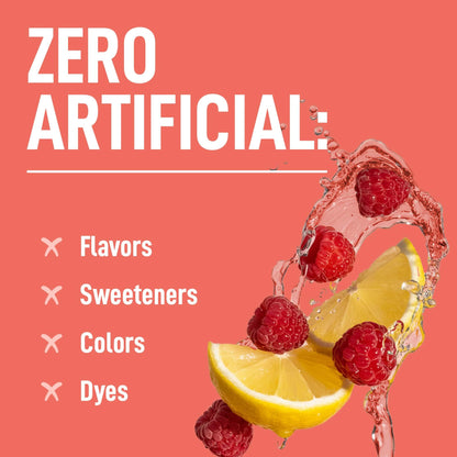 Keppi Electrolytes Powder – Raspberry Lemonade Flavor 50 Servings – No Sugar Hydration Supplement with Magnesium, Potassium, Sodium – Keto, Vegan - Maple Wellness Supplements