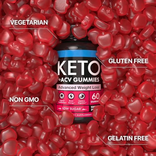 Ketо Apple Cider Vinegar Gummies 1000mg - Well-Digested ACV Keto Gummies for Wеight - Maple Wellness Supplements