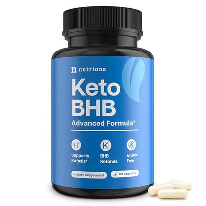 Keto BHB Exogenous Ketones for Men & Women - Keto Supplements for Mental Clarity - Maple Wellness Supplements