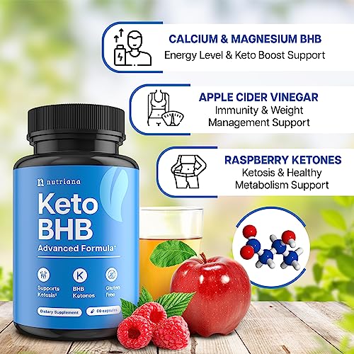 Keto BHB Exogenous Ketones for Men & Women - Keto Supplements for Mental Clarity - Maple Wellness Supplements