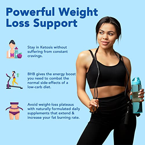 Keto BHB with Apple Cider Vinegar - Reach Ketosis Faster, Boost Energy, Suppress Craving - Maple Wellness Supplements