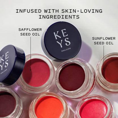 Keys Soulcare Sheer Flush Cheek Tint with Sunflower Seed Oil, Moisturizes & Nourishes, Lightweight, Blendable, Buildable, Vegan, Cruelty-Free, 0.14 Oz - Maple Wellness Supplements