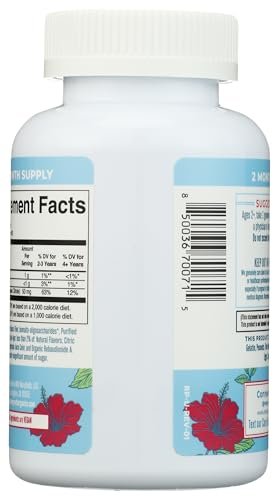 Kids Magnesium Citrate Gummies by MaryRuth's | 2 Month Supply | Sugar Free | Calm Magnesium Gummies for Kids 2+ | Bone Health | Calcium Absorption - Maple Wellness Supplements