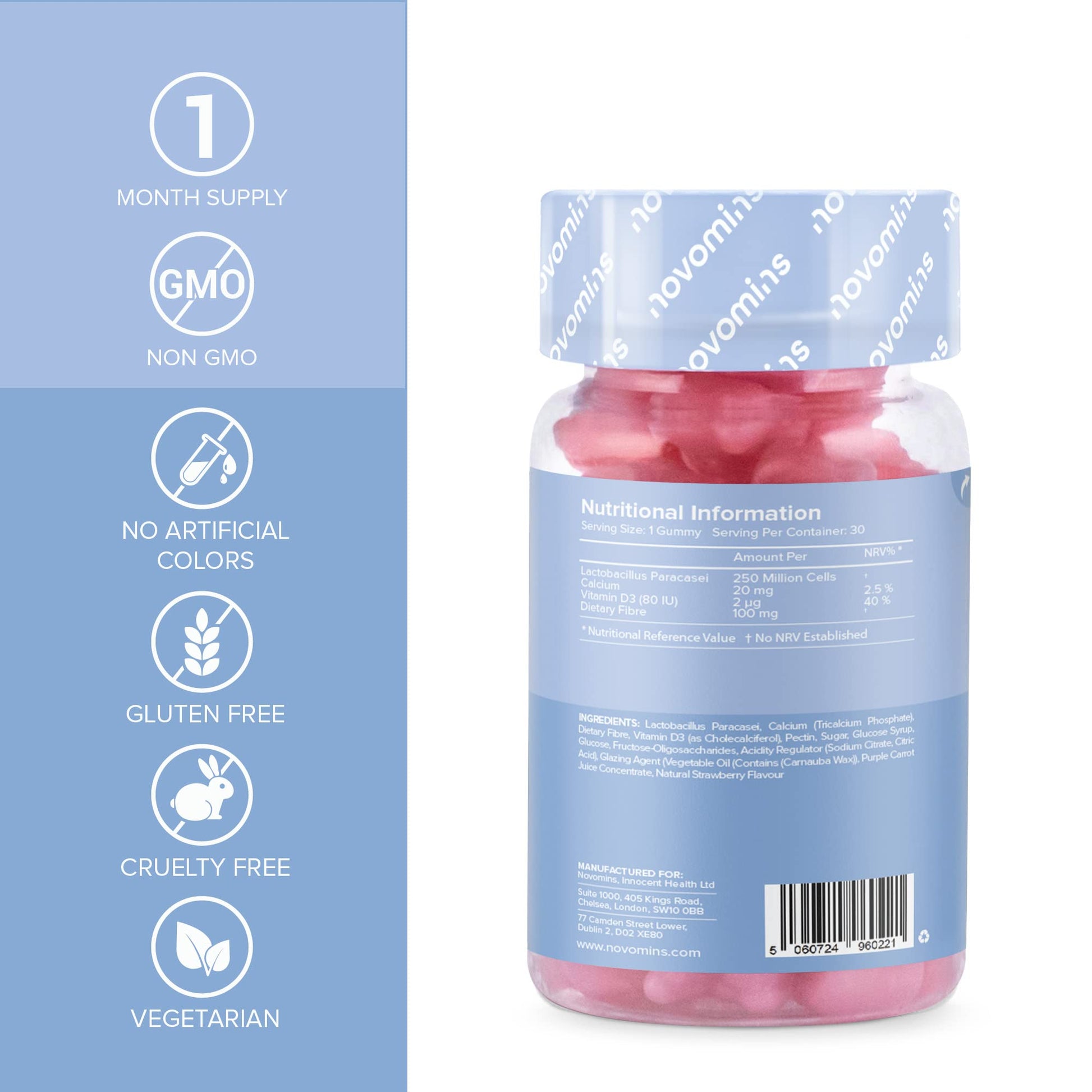Kids Probiotic Gummies – Probiotics for Children – Kids Kind Tummy Gummies - Maple Wellness Supplements