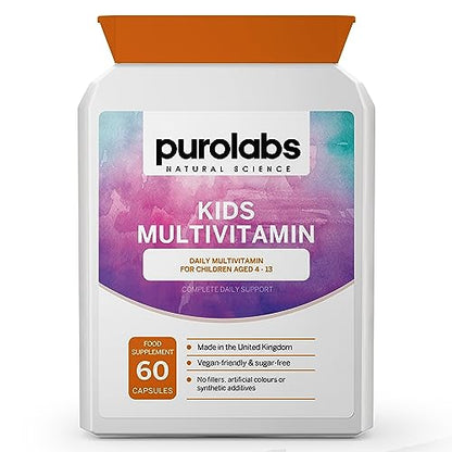 Kids Vitamins - Multivitamin for Kids with Calcium, Zinc, Iron, Vitamin C, B12, D3 and More - Maple Wellness Supplements