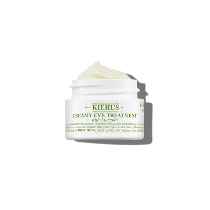 Kiehl's Avocado Eye Treatment, Nourishing and Hydrating Eye Cream, Avocado Oil and Caffeine to Energize and Invigorate Skin, Tired Eyes - Maple Wellness Supplements