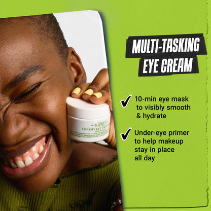 Kiehl's Avocado Eye Treatment, Nourishing and Hydrating Eye Cream, Avocado Oil and Caffeine to Energize and Invigorate Skin, Tired Eyes - Maple Wellness Supplements