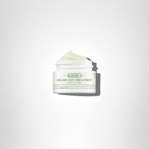 Kiehl's Avocado Eye Treatment, Nourishing and Hydrating Eye Cream, Avocado Oil and Caffeine to Energize and Invigorate Skin, Tired Eyes - Maple Wellness Supplements