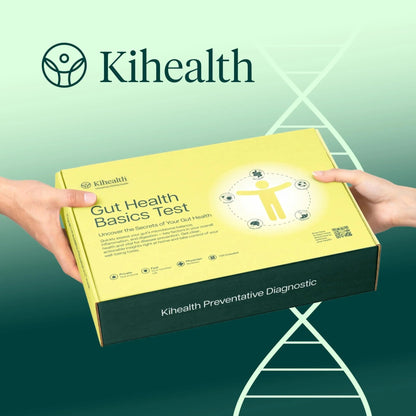 KiHealth – Gut Health Basics Test – at-Home Stool Test for Digestion, Inflammation, and Microbiome Balance – at-Home Kit - Maple Wellness Supplements
