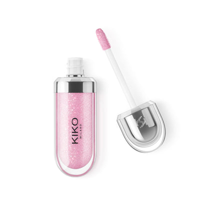 Kiko Milano 3D Hydra Lip Gloss – High Shine, Hydrating, Plumping, Non-Sticky, Moisturizing Lip Makeup – 05 Pearly Pink – 6.5ml - Maple Wellness Supplements