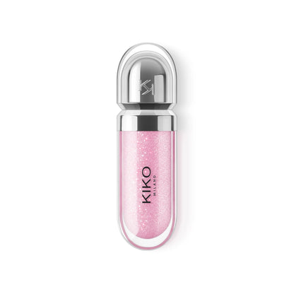Kiko Milano 3D Hydra Lip Gloss – High Shine, Hydrating, Plumping, Non-Sticky, Moisturizing Lip Makeup – 05 Pearly Pink – 6.5ml - Maple Wellness Supplements