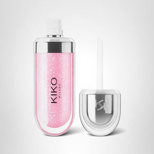 Kiko Milano 3D Hydra Lip Gloss – High Shine, Hydrating, Plumping, Non-Sticky, Moisturizing Lip Makeup – 05 Pearly Pink – 6.5ml - Maple Wellness Supplements